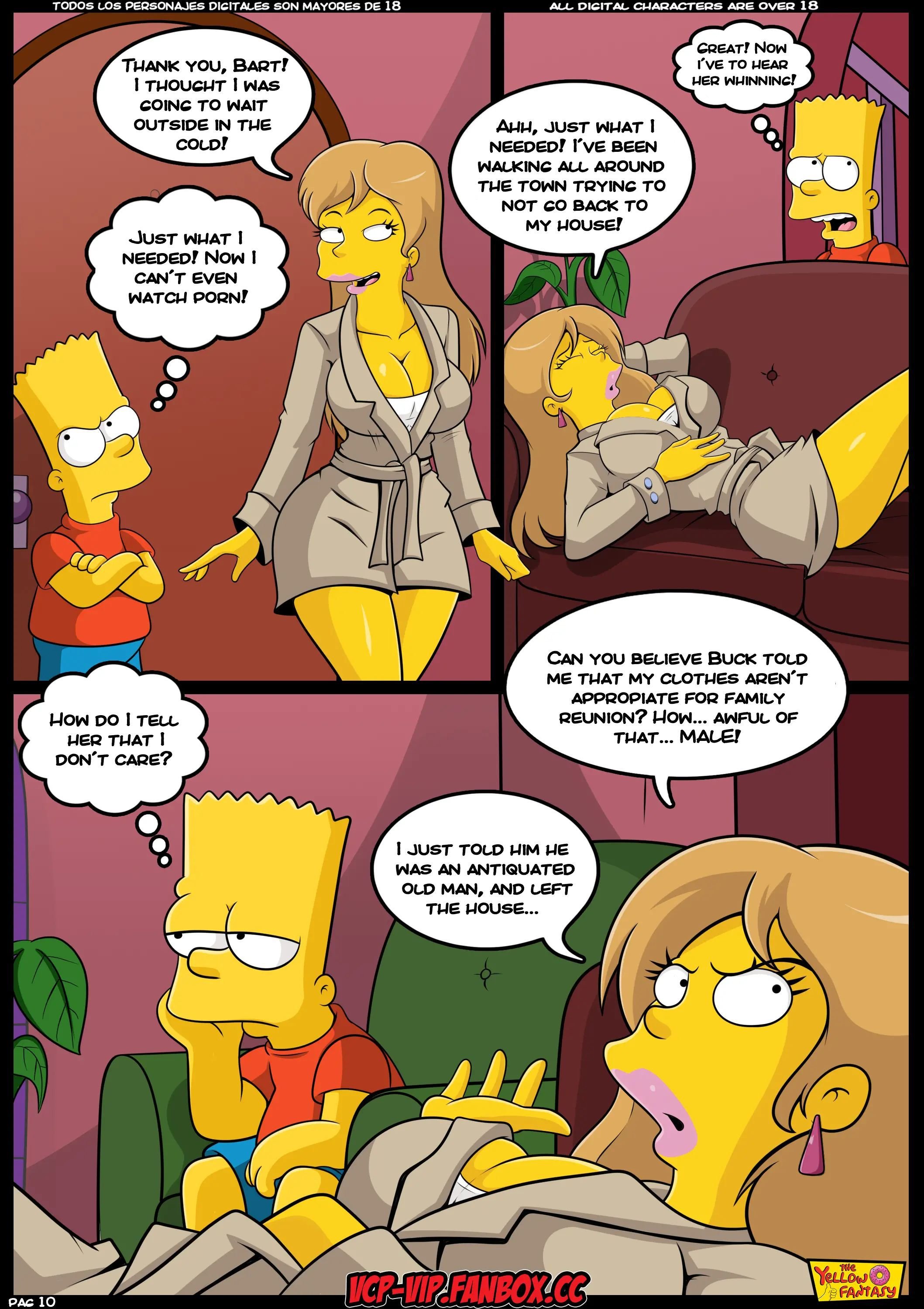 The Pastime (The Simpsons) [The Yellow Fantasy , Croc] Babysitting Without Babysitting - Chapter 9 - Page 11