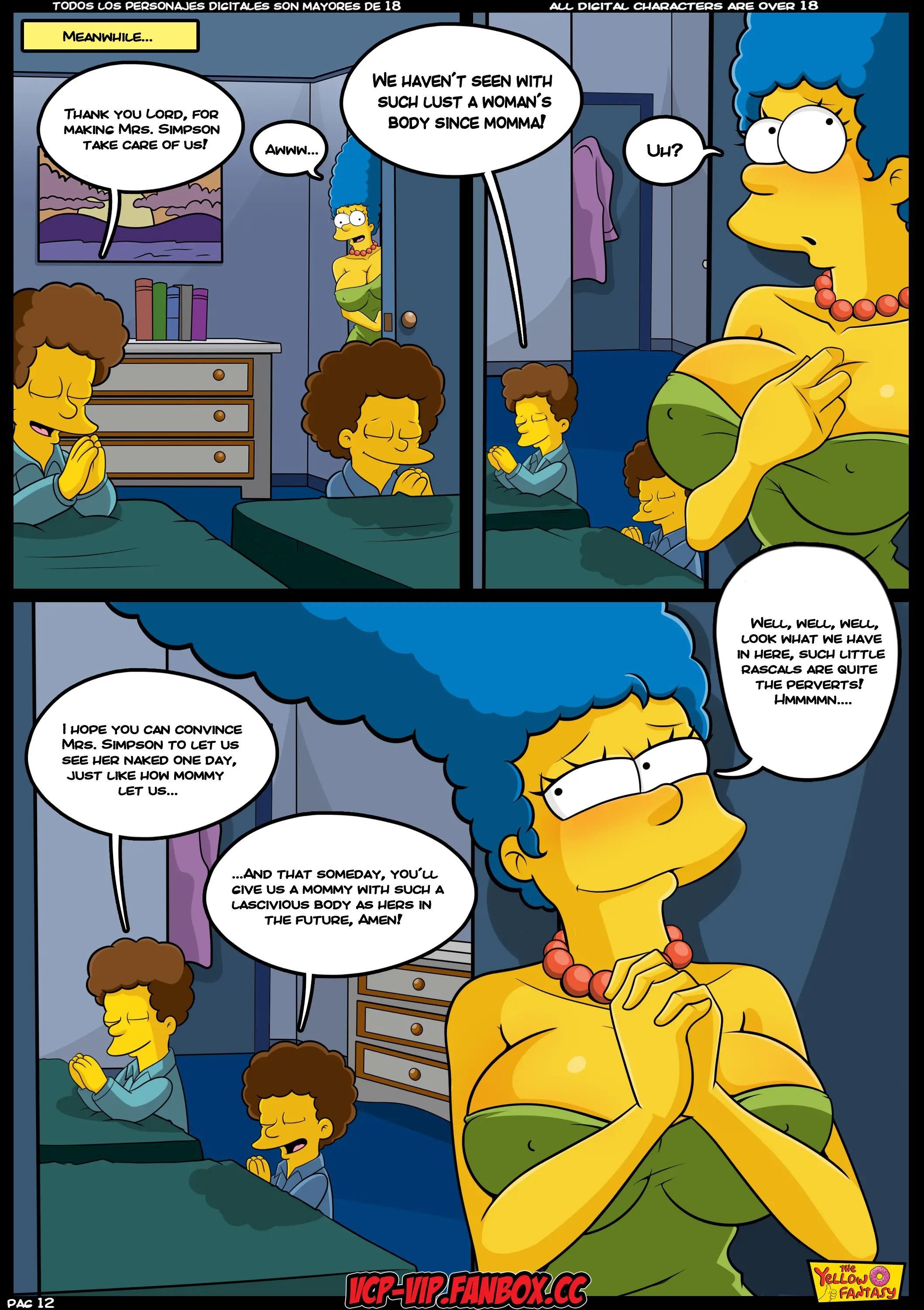 The Pastime (The Simpsons) [The Yellow Fantasy , Croc] Babysitting Without Babysitting - Chapter 9 - Page 13