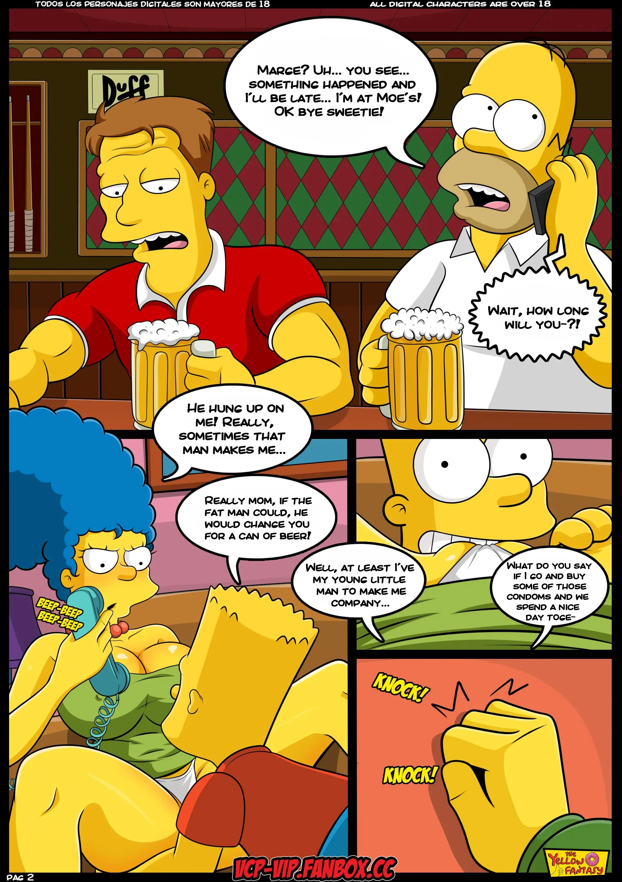 The Pastime (The Simpsons) [The Yellow Fantasy , Croc] Babysitting Without Babysitting - Chapter 9 - Page 3