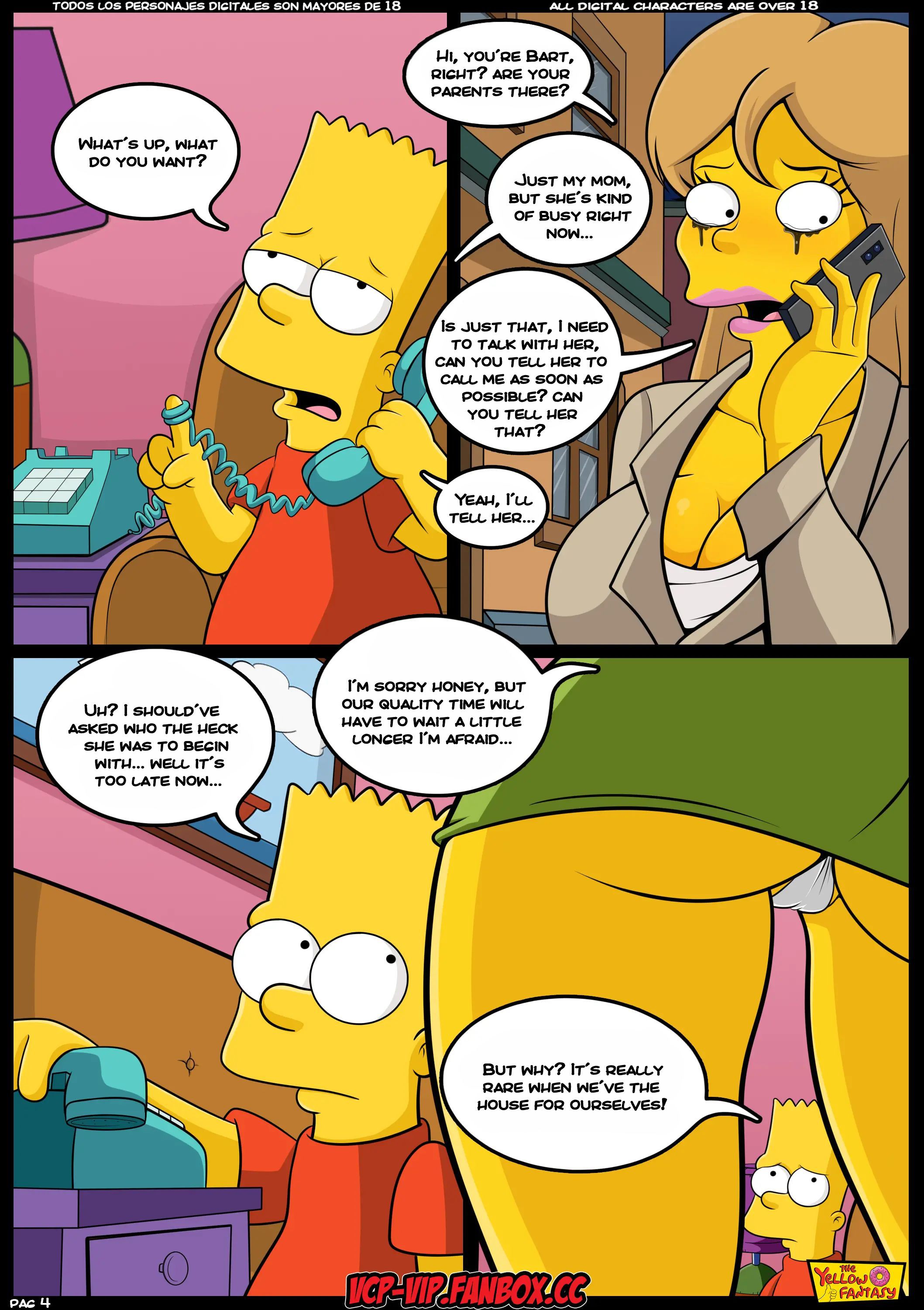 The Pastime (The Simpsons) [The Yellow Fantasy , Croc] Babysitting Without Babysitting - Chapter 9 - Page 5