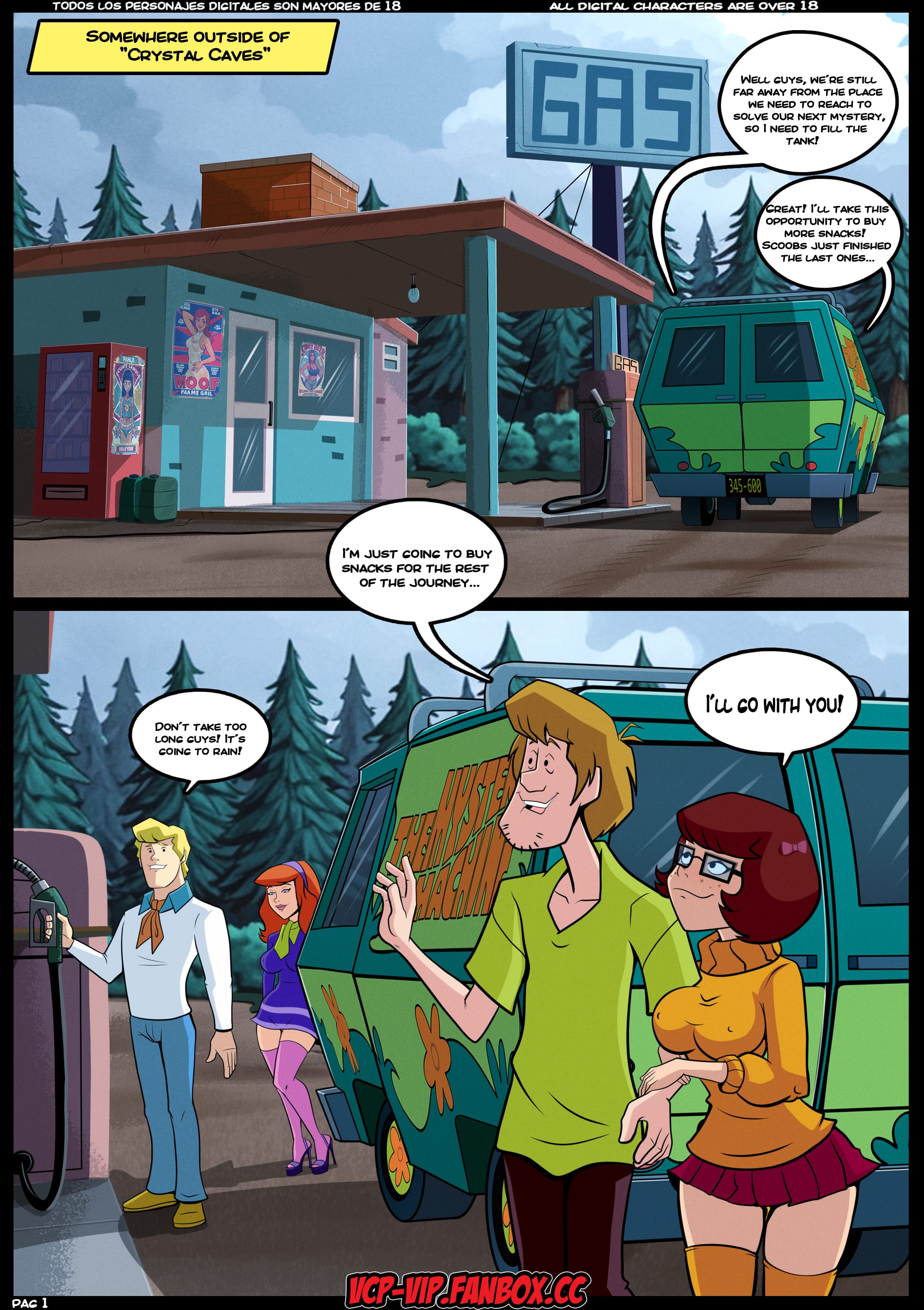 Mystery.SX – Hot Storm (Scooby-Doo) [Croc] Chapter 1 - Page 2